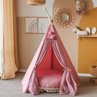 MINICAMP Fairy Kids Play Tent with Tulle in Rose