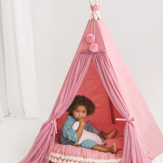 MINICAMP Fairy Kids Play Tent with Tulle in Rose