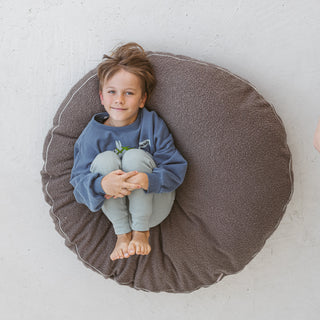 Soft kids beanbag in grey