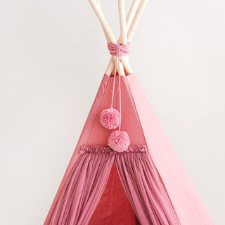 MINICAMP Fairy Kids Play Tent with Tulle in Rose