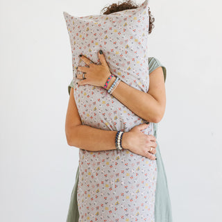 MINICAMP Full Body Pillow with Organic Cotton - Lumbar Pillow