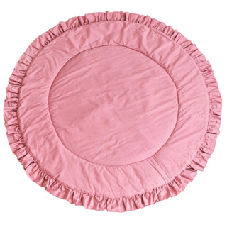 MINICAMP Kids Playmat with Ruffles in Rose